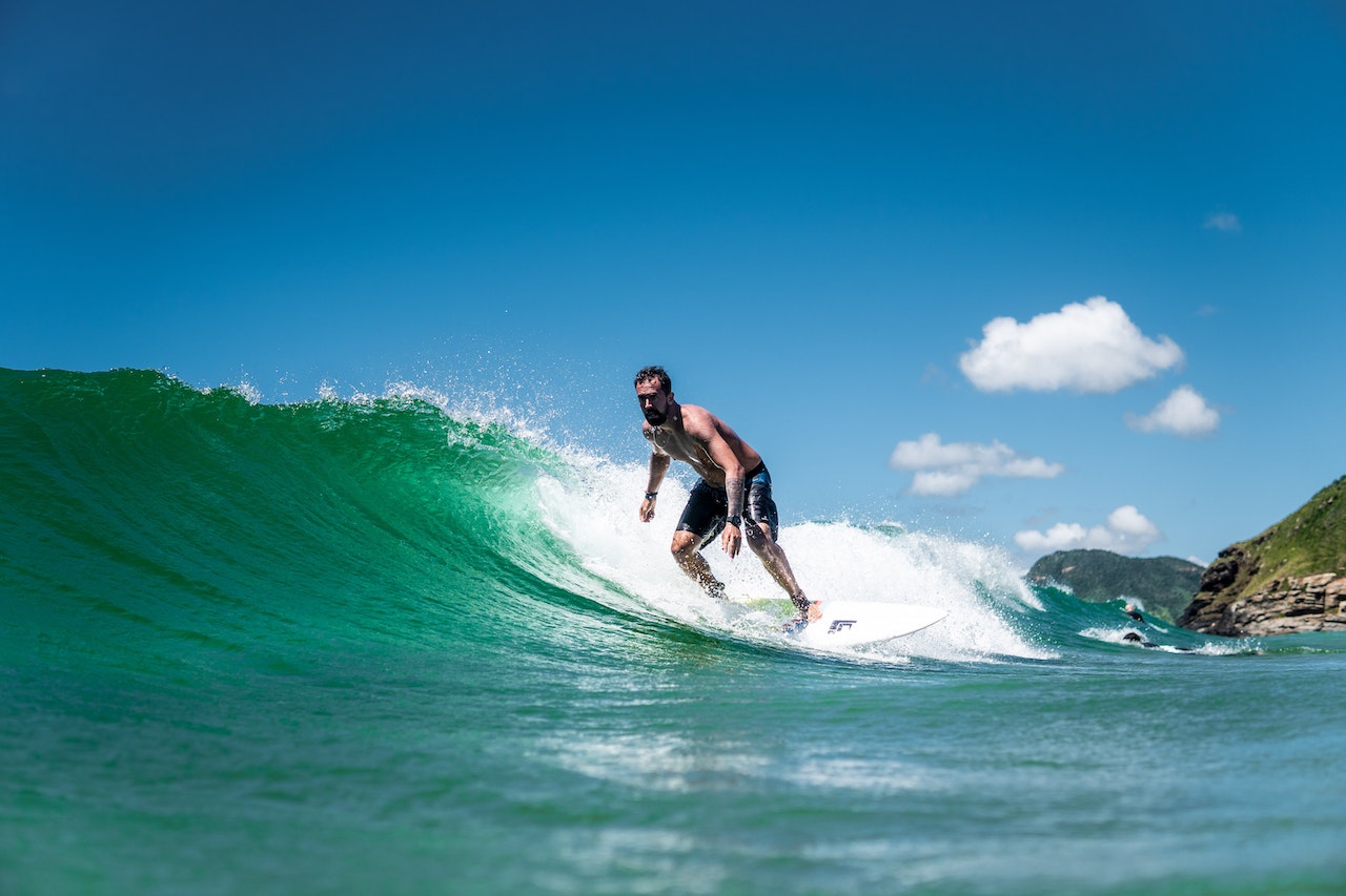 Surfing in Chaweng Beach