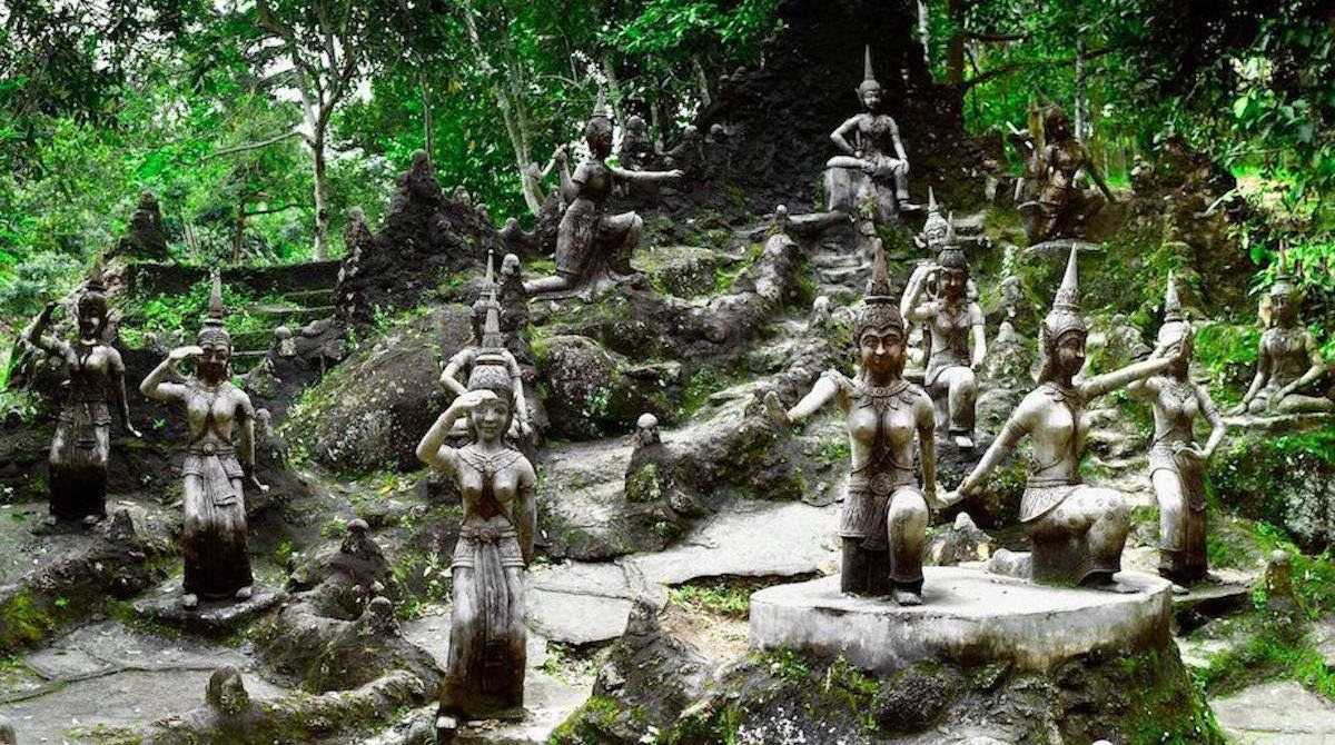 The Fascinating Secret Buddha Garden In Koh Samui