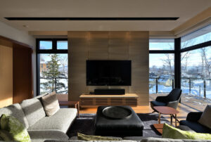 Luxury Niseko Chalet Tsudoi built by West Canada Homes in 2018.