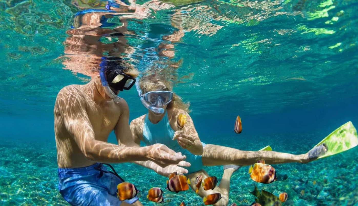 Snorkeling in Freedom Beach