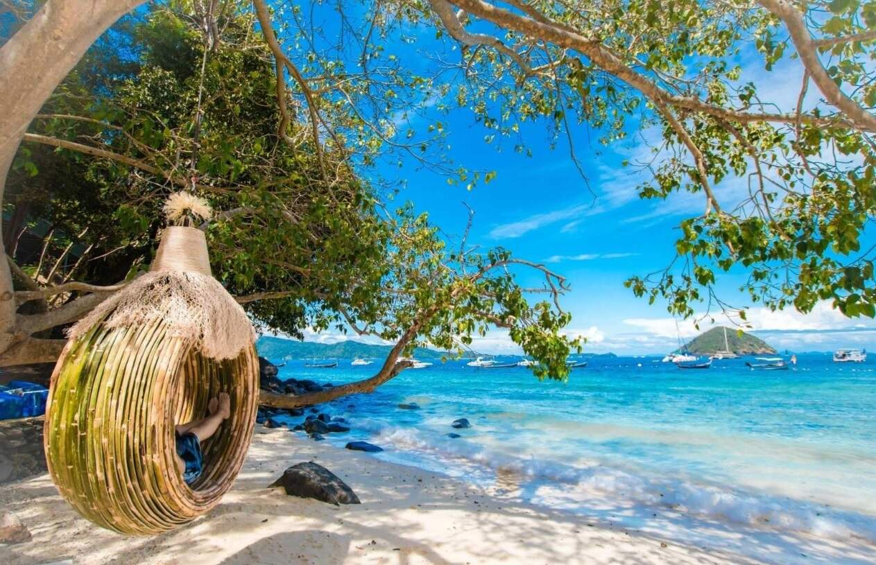 Banana Beach in Coral Island