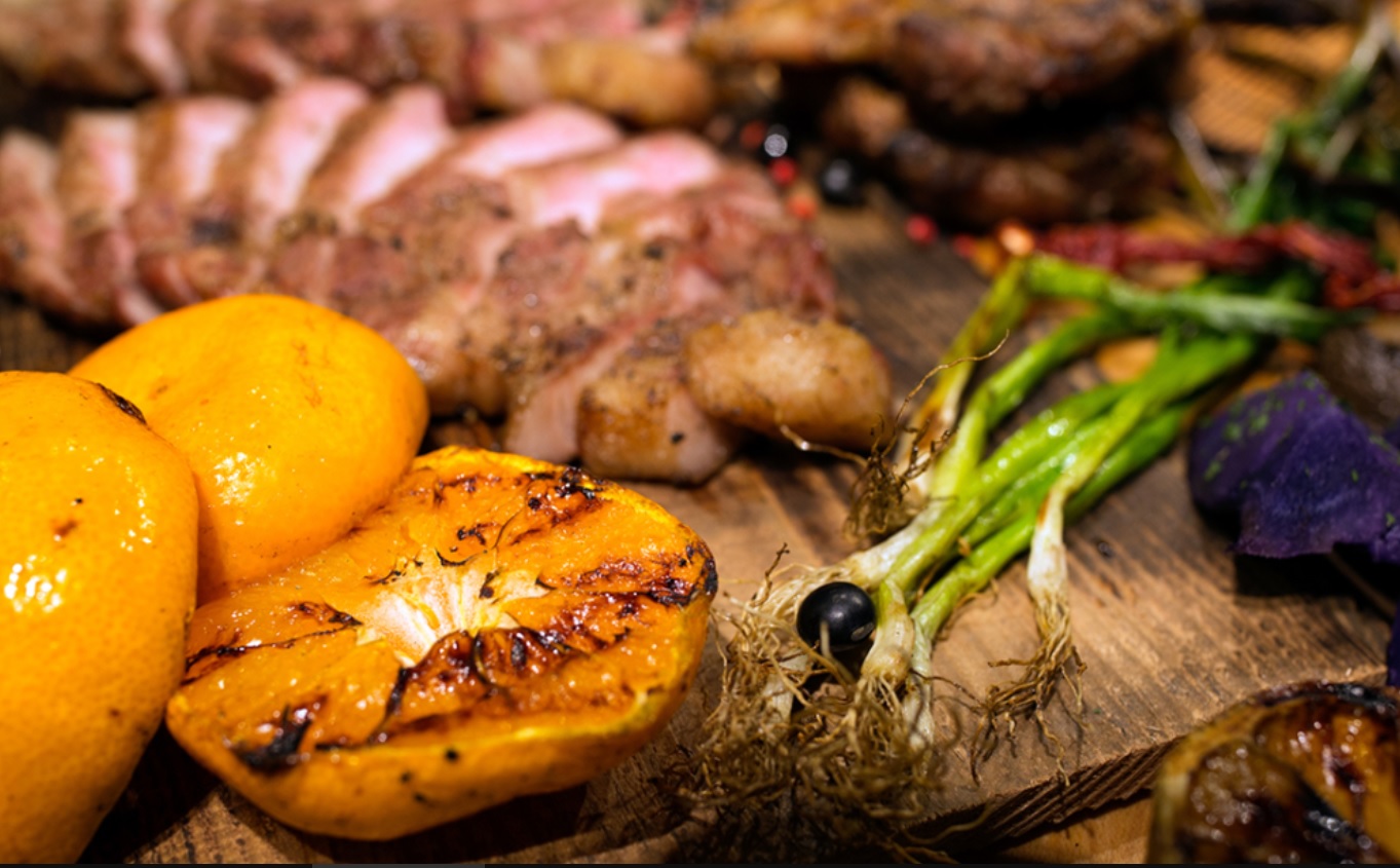 Grilled Meats and Vegetables